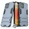 Image de HTD Mobiles Coque Rigide Anti Choc - iPhone 12/12 Pro - Bleu Foncé