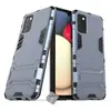 Image de HTD Mobiles Coque rigide anti choc pour Samsung Galaxy A02s + film écran - Bleu foncé