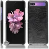 Image de HTD Mobiles Coque Rigide Crocodile Samsung Galaxy Z Flip - Noir
