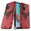 Image de Coque rigide anti choc pour Xiaomi Redmi 10 + verre trempe - ROUGE