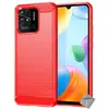Image de Htdmobiles Coque Xiaomi Redmi 10C - Rouge carbone