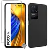 Image de Htdmobiles Coque en silicone Xiaomi Poco F4 5G - Noir