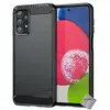 Image de Htdmobiles Coque Samsung Galaxy A23 4G / 5G - Noir carbone