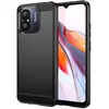 Image de HTC Xiaomi Redmi 12C/11A/Poco C55 - Coque gel carbone - Noir