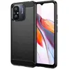 Image de Htdmobiles Coque en silicone Xiaomi Redmi 12C / Redmi 11A / Poco C55 - Noir