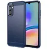 Image de HTD Mobiles Samsung Galaxy A05s - Coque Silicone Carbone Bleu Foncé