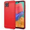 Image de HTD Mobiles Coque carbone rouge pour Galaxy M33 5G