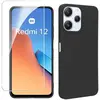 Image de HTD Mobiles Xiaomi Redmi 12 4G/5G / Poco M6 Pro 5G - Coque Silicone + Film Écran Noir