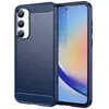 Image de Htdmobiles Coque silicone et verre trempé Samsung Galaxy A35 5G - Carbone