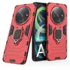Image de Coque pour Xiaomi Redmi A3 / Poco C61 4G - housse etui rigide anti choc + film ecran - ROUGE