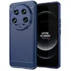 Image de Htdmobiles Coque silicone Xiaomi 14 Ultra 5G - Bleu foncé carbone