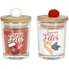 Image de Lot de 2 Bougies Parfumées Joyeuses Fêtes 45g Sapin