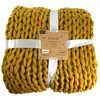 Image de Home Deco Plaid Chunky - Jaune