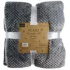 Image de The Home Deco Factory Plaid tie and dye XXL Gris