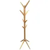Image de Porte-manteau design bois Abby - L. 45 x H. 177 cm - Marron bois