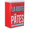 Image de Paris prix Boîte à pâtes en métal - Rouge