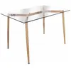 Image de The home deco factory Table à manger verre - Marron