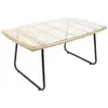 Image de The home deco factory table basse de jardin rectangulaire - beige