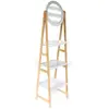 Image de Etagère de salle de bain design scandi Copenhague - L. 43 x H. 163 cm - Blanc