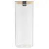 Image de Bocal en Verre Bambou 1,6L Transparent