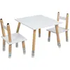 Image de The home deco kids Table et chaises enfant - Blanc