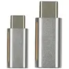 Image de Lot de 2 Adaptateurs USB type C 2cm Gris