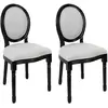 Image de Lot de 2 Chaises Design Eleonor 96cm Noir & Gris