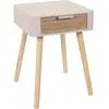 Image de The home deco factory Chevet Zoran - Rose