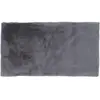 Image de The_home_deco_factory Tapis imitation fourrure - 110 x 60 cm - Gris