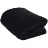 Image de The Home Deco Factory Plaid imitation fourrure noir
