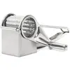 Image de Râpe à Fromage à Manivelle Inox 20cm Argent