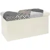 Image de The home deco factory banc de rangement - Gris