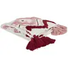 Image de Jeté de Canapé Tufté Ethnique 130x150cm Rose
