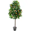 Image de The Home Deco Factory Oranger Artificiel 120 cm
