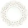 Image de Paris prix Miroir mural rond bois - Blanc