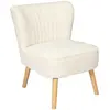 Image de Fauteuil Scandinave Design Erika 72cm Blanc