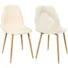 Image de Deco Factory Chaises Faro Beige