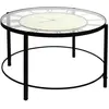 Image de Table Basse Design Horloge 90cm Noir