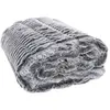 Image de Plaid Imitation Fourrure Opulence 120x150cm Gris