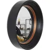 Image de The home deco factory Miroir convexe rond - Noir