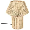 Image de Lampe à Poser Corde Tressée 33cm Naturel
