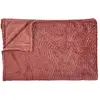 Image de Plaid Flanelle Embosse Roméo 150x200cm Terracotta