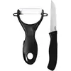 Image de Couteau & Éplucheur Céramique 16cm Noir
