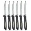Image de Lot de 6 Couteaux à Steak Inox 23cm Gris