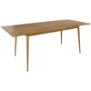 Image de The home deco factory table à manger extensible Paxton - Marron