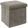 Image de But Pouf-coffre pliable - Taupe
