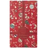 Image de Calendrier de l'Avent 24 Bougies Parfumées & Photophore Noël 37cm Rouge