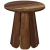 Image de The home deco factory Table d'appoint ronde - Marron