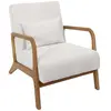 Image de The home deco factory fauteuil crapaud - Beige