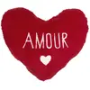 Image de Paris prix Coussin plaid sherpa coeur - 120x150 cm - Rouge